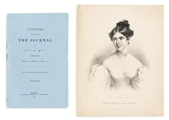 (CARICATURE.) David Claypoole Johnston. Four early American cartoon portfolios.